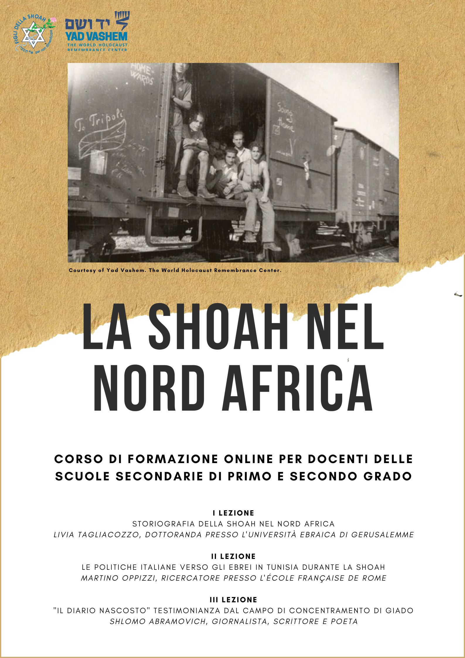 ON DEMAND - "La Shoah nel Nord Africa"